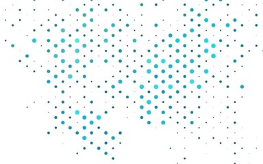 Light BLUE vector template with circles.