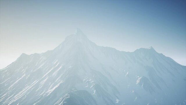 Alpine Alps mountain landscape, top of Europe Switzerland