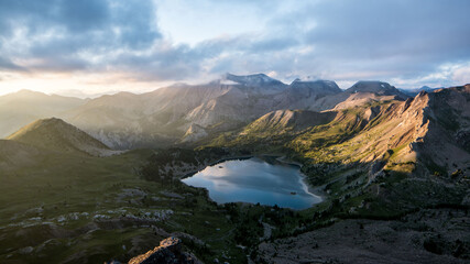 Allos See, lac d'allos