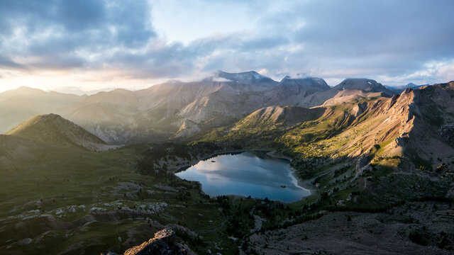Allos See, lac d'allos
