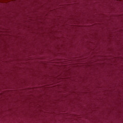 Fototapeta premium Red vintage and old looking crumpled paper background. Retro cardboard texture. Grunge paper for drawing. Ancient book page. Present wrapping.