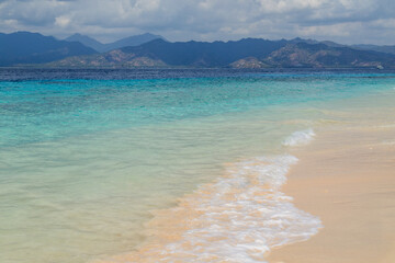 beach of the Gili Meno island