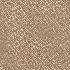 Champagne Gold Metallic Pattern on Kraft Paper Texture Background
