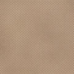 Champagne Gold Metallic Pattern on Kraft Paper Texture Background