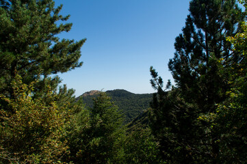 Lungo il sentiero 109 AG da Poggio San Romualdo a Castelletta