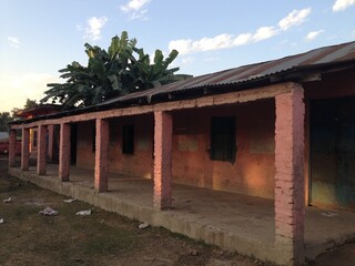 Old School Campus in Village
