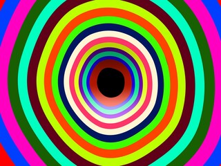 Multi colour circle shapes beautiful illustration 