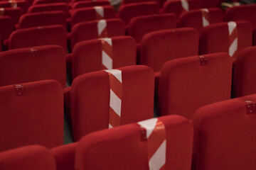 Obraz premium Asientos de teatro