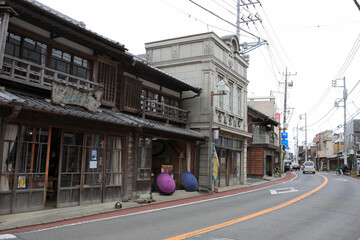 Obraz premium 小江戸佐原町並み