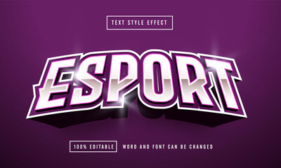 Esport Purple font Text effect editable premium free downloa