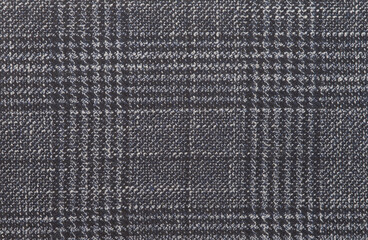 black and white knitted fabric macro texture