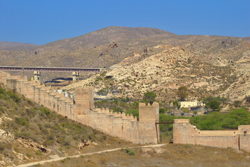 Muralla de Jayr&aacute;n, Almer&iacute;a, Espa&ntilde;a