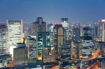 西梅田夜景