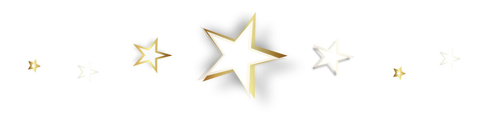 Stern Sterne Gold Band Banner Welle Wellen Star Stars
