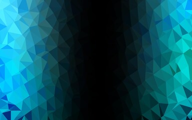 Light Blue, Green vector low poly texture.