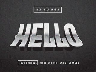 Hello paper Text effect editable premium free downloa
