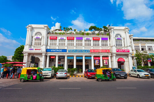 Connaught Place In New Delhi, India