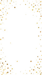 Festive fresh confetti. Celebration stars. Sparse 