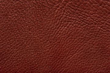 The texture of genuine leather is red brown. Background