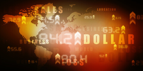 2D Digital Abstract Business Networking background
