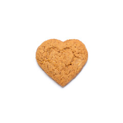 Gingerbread cookie heart