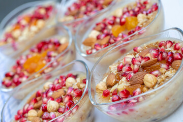 Traditional delicious Turkish dessert; Ashura (Asure)
