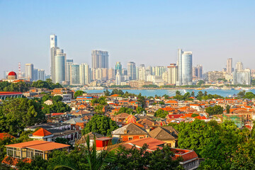 The scenery of Xiamen Gulangyu island