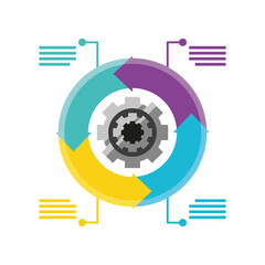 data analysis business infographic template for presentation detailed