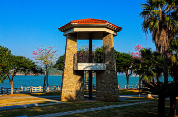 Neicuo'ao wharf viewing platform on Kulangsu island