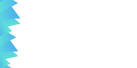 Blue green tosca abstract presentation background with geometric triangle for business and corporate