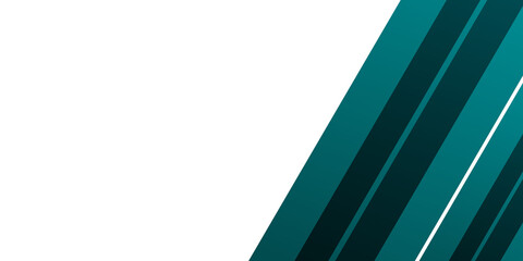 Green white abstract presentation background with business corporate concept and copy space