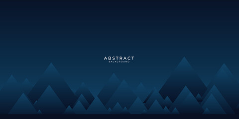 Fototapeta na wymiar Modern blue abstract presentation background with triangle shape element