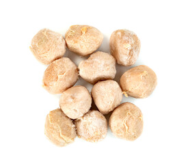 meat ball isolated on white background