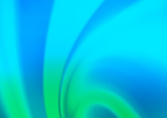 Light Blue, Green vector bokeh template.