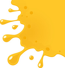 Melting Cheese vector background