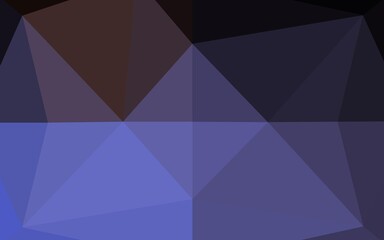 Fototapeta premium Dark Blue, Red vector shining hexagonal background.