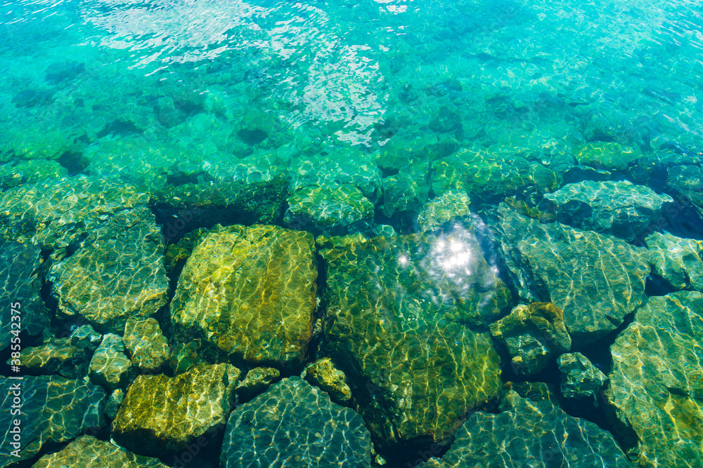 Wall mural 新城島　パナリ島　海