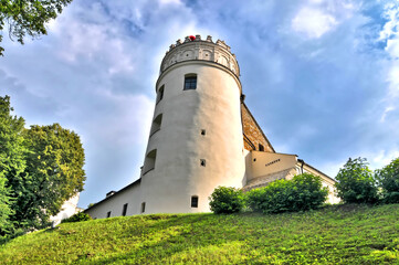 Fototapeta na wymiar Zamek Kazimierzowski – renesansowy zamek w Przemyślu, na Wzgórzu Zamkowym.