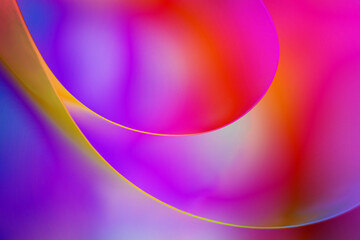 Colorful abstract background with swooshing wavy lines