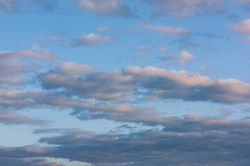 Blue sky background