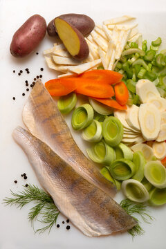 Zanderfilet an Wurzelwerk