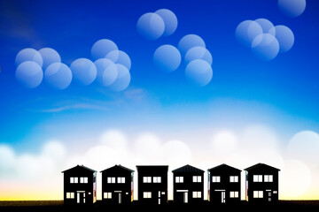 住宅シルエット