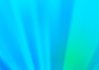 Light Blue, Green vector blurred bright background.