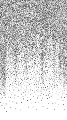 Round silver glitter luxury sparkling confetti. Sc