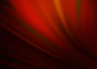 Dark Orange vector abstract bright template.