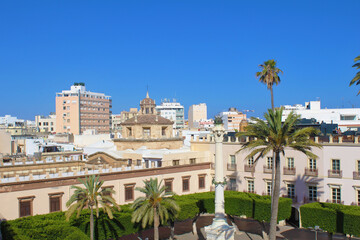 Fototapeta na wymiar Plaza Vieja de Almería, España