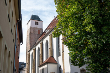 Fototapeta na wymiar Kirchturm Freiberg