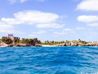 Tulum, Tropical island in the sea