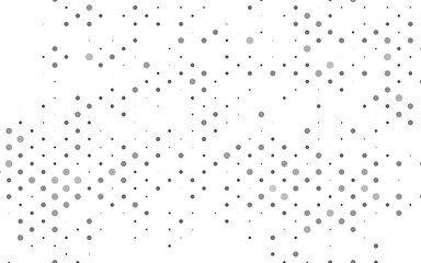 Light Silver, Gray vector backdrop with dots.