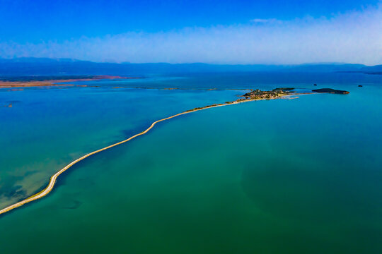 Koronisia in Greece from above | Koronisia in Griechenland aus der Luft mit DJI Mavic 2 Drohne